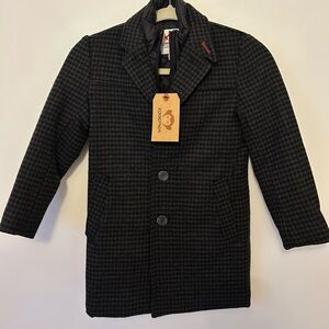 Boys Appaman Wool Dress Coat